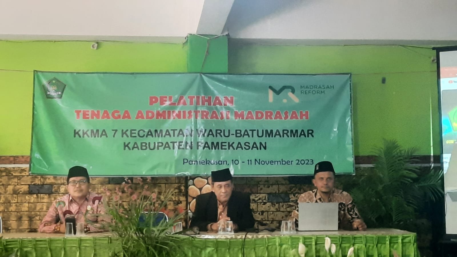 Pelatihan Administrasi Madrasah