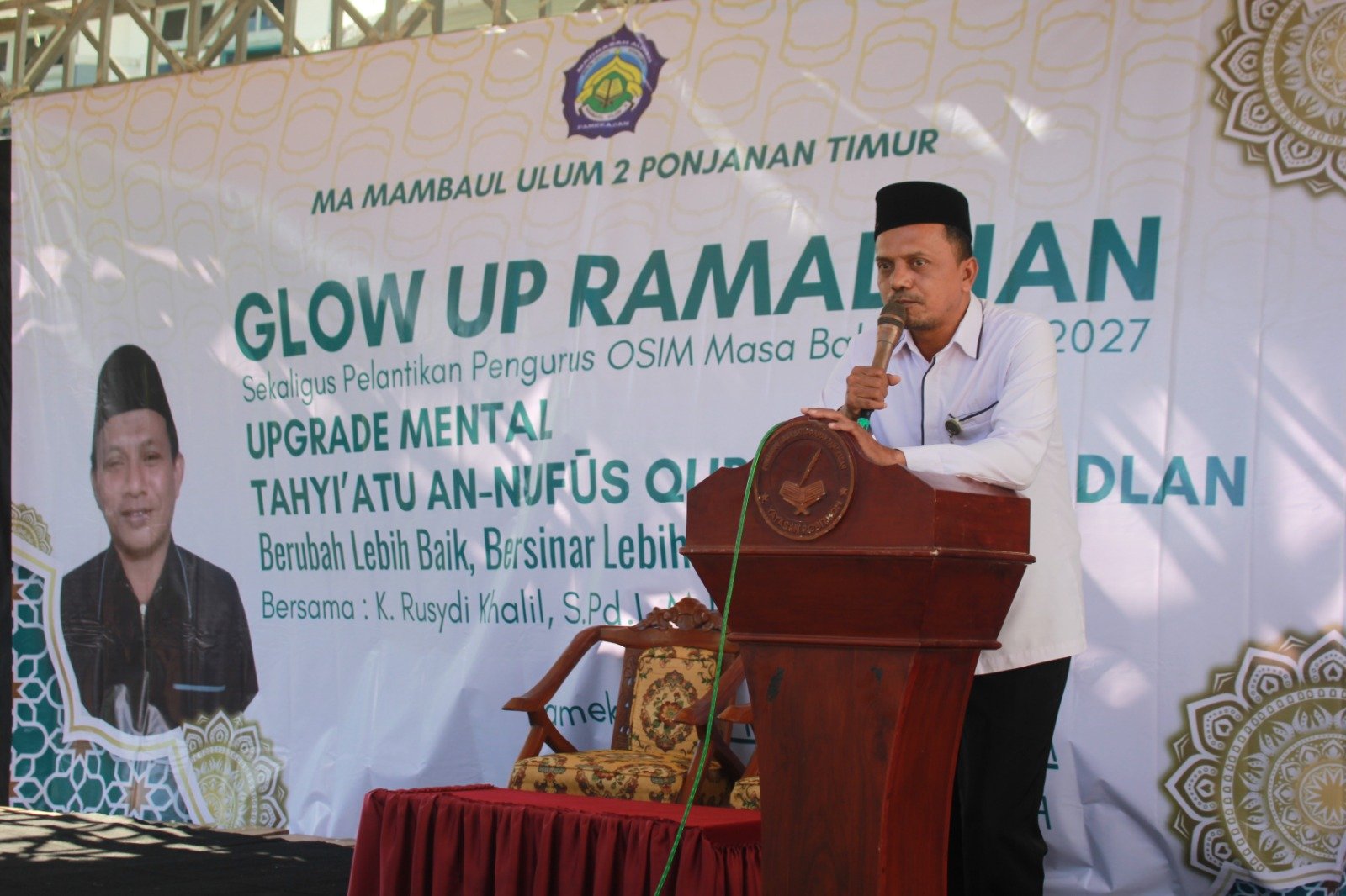 Sambutan Kepala Madrasah pada Glow Up Ramadlan 2026